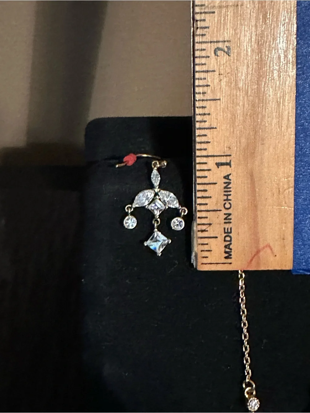 Givenchy Gold-Tone Lavalier Pendant and With Bonus Earrings